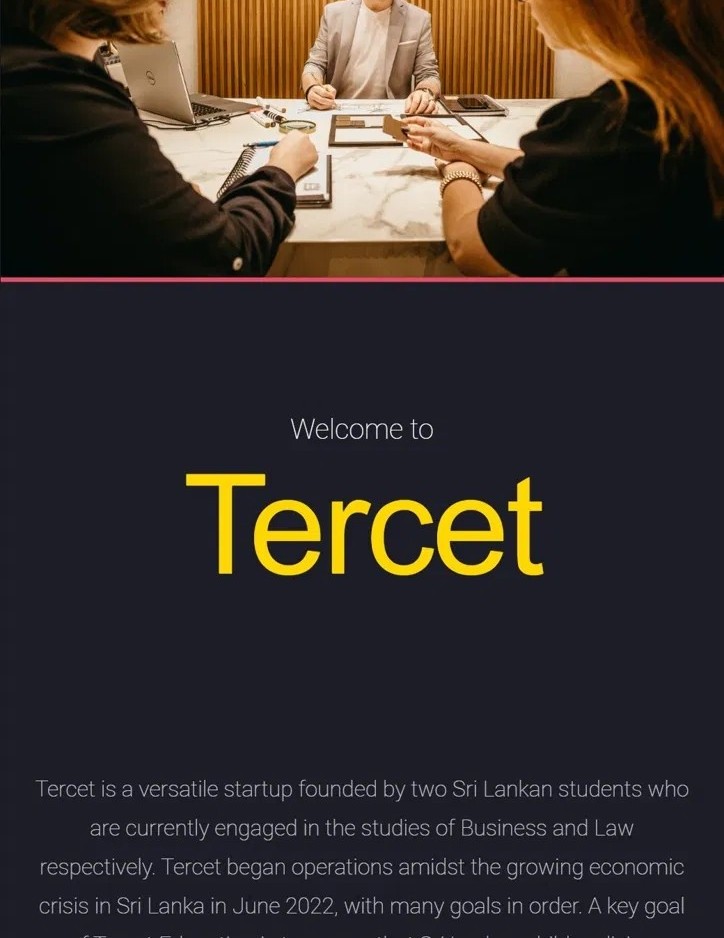 Tercet Website